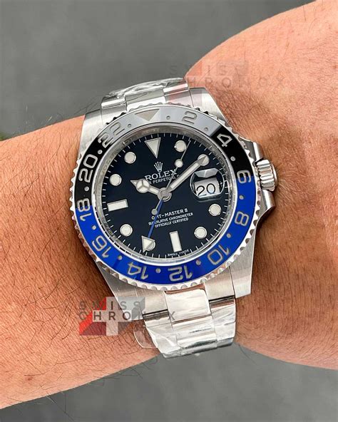 rolex gmt master 2 batman super clone